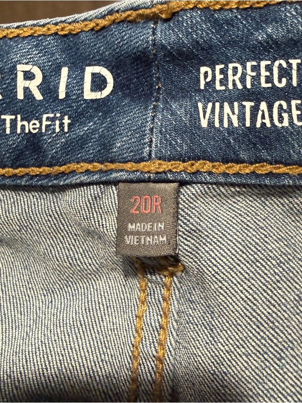 torrid Blue Mid-Wash Straight Leg Jeans - Picture 6 of 6